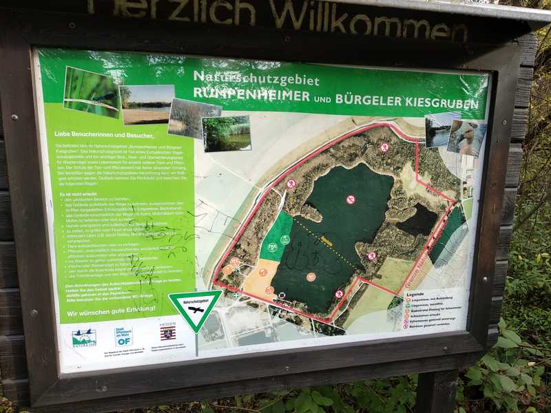 Ausbau Grundwassermessnetz, Schultheisweiher in Offenbach am Main